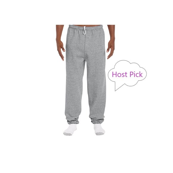 Sweatpants for men - Sports Gray joggers for men - Picture 1 of 4